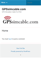 Mobile Screenshot of gpssimcable.com